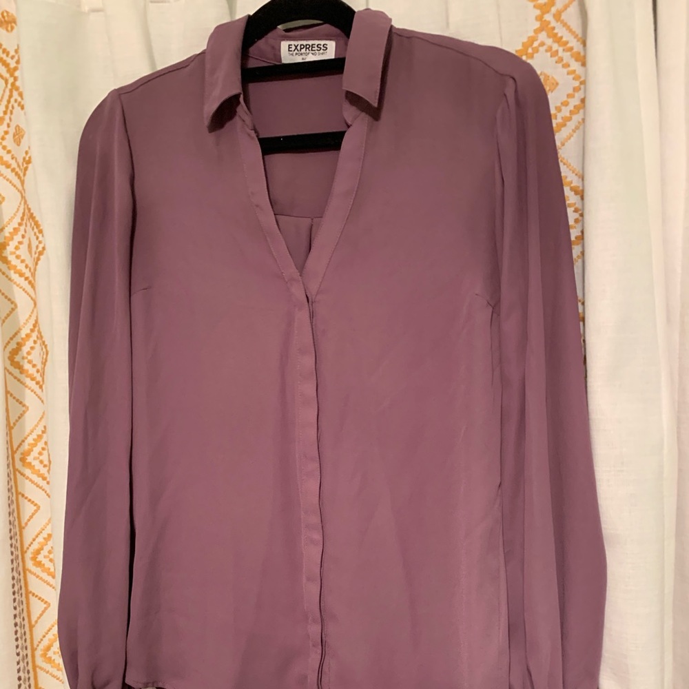 Purple Portofino Blouse